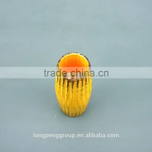 Urban Trends Elegant Ceramic Flower Vase With Distressed Finish 7.5" for Table Top Decoration thumbnail-2