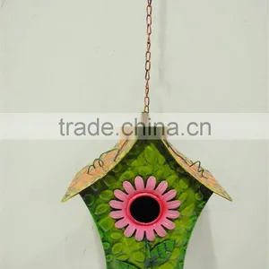 Funtional Metal Cage for Birds With Hanger for Outdoor Garden thumbnail-1
