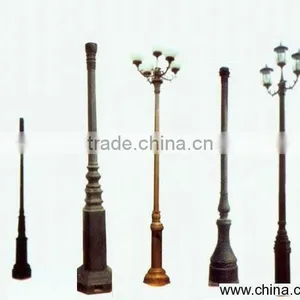Metal Street Light Polesn Garden Pole Lights Metal Poles for Light thumbnail-6