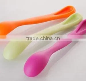FDA Small Kids Plastic PP Spoon thumbnail-1