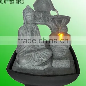 Resin Buddha Fountain thumbnail-2