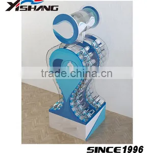 Unique Shape Design Supermarket Shopping Mall Rack Brand Display Stand thumbnail-1