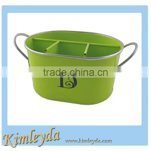 4 Bottle Tin Printed Ice Bucket thumbnail-1