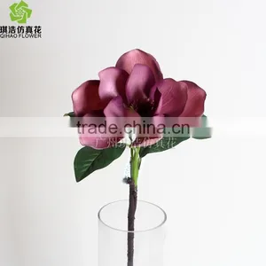Foshan Factory Natural Decorative Artificial Magnolia Flower thumbnail-1