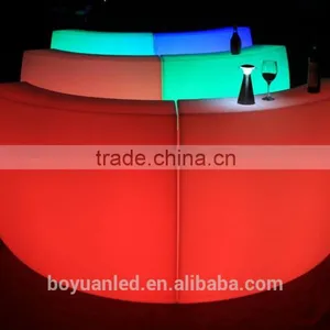 Led Shop Showroom Reception Counter Designs Home Party Light up Bar Counter thumbnail-4
