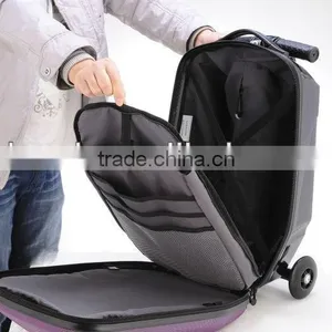 2016 New Design PC/EVA Trolley Luggage With 3 Wheels thumbnail-1