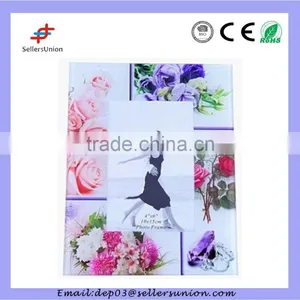 New Design Printed Glass Picture Frame Moulding 6"x8" thumbnail-3