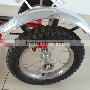 Rubber Wheels 2 Seats Children Tricycle in China thumbnail-5