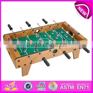 2016 New Design Hand Play Kids Wooden Football Table W11A031 thumbnail-1
