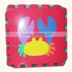 Non-toxic, Durable Baby EVA Foam Puzzle Mat - Animals, Numbers, Fruits, Vehicles, Geo Shapes thumbnail-5