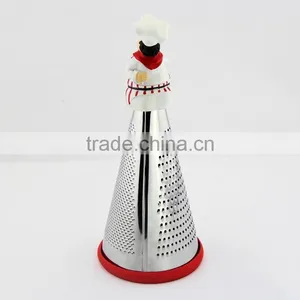 Promotion Home Deco Multifuction Chef Statue 9inch Zester Grater thumbnail-2