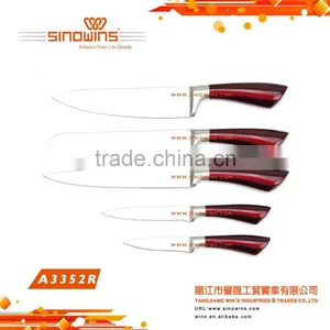 A3386 Fashionable 6pcs Stainless Steel Kitchen Knife Set thumbnail-6