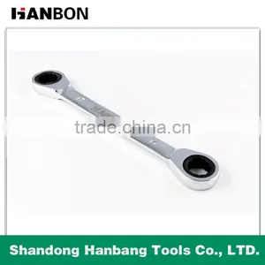 Double Head Ratchet Wrench With Mirror Surface thumbnail-6