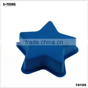 10105 Star Shape Silicone Cake Mold thumbnail-1
