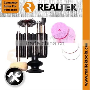 9PCS Aluminum Oxide Brushes & Polishing Wheel Set thumbnail-1
