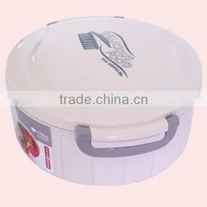 Round Shape Plastic Food Container With Soup Box and Spoon thumbnail-2