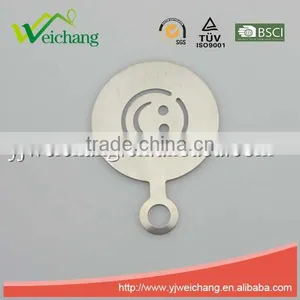 WCE186 Cappuccino Coffee Barista Stencils Coffee Template Tools Accessories,stainless Steel thumbnail-1