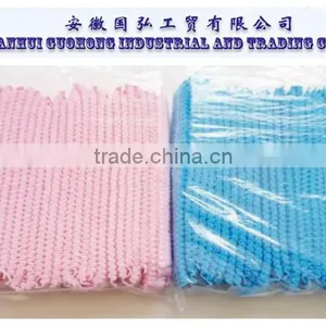 Disposable Non Woven Mob Clip Cap,non Woven Mob Caps With Elastic,disposable Non Wovwen Caps for Medical or Food Industry thumbnail-1