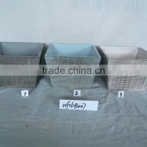 Garden Decorative Wooden Flower Pot With Blackboard thumbnail-1