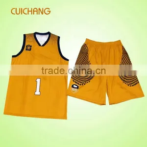 Custom Design Basketball Uniform thumbnail-1