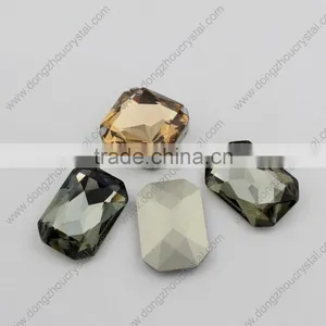 Fashion Octagon Crystal Stone Colorful Glass Bead From Pujiang thumbnail-4