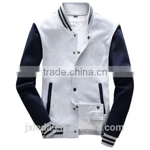 Fashion Unique Fleece Baseball Jacket/coat for Men thumbnail-1