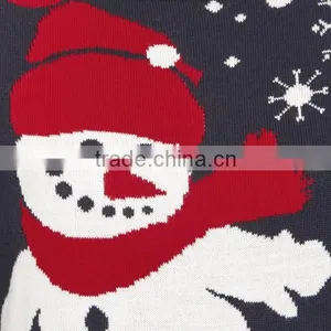 Unisex Knitted Christmas Sweaters Ugly Christmas Sweaters Pullover thumbnail-2