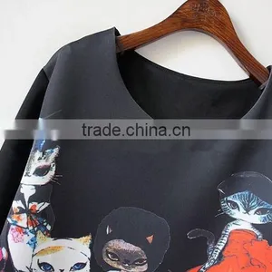 Women's Sweatshirt Without Hood Made in China thumbnail-3