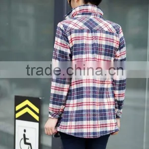 Wholesale Flannel Shirt Thermal Shirt Plaid Shirt thumbnail-3