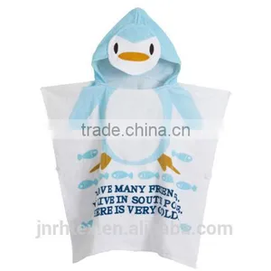 Wholesale Cotton Cartoon Printing Kids Hooded Towels thumbnail-4