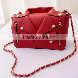 2016 New Design Hollow Out Genuine Leather Young Lady Tote Bag Women Handbag Shouder Bags for Women thumbnail-2