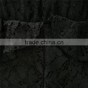 New Fancy Design Short Dance Wear All Black Lace Jumpsuit thumbnail-6