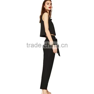 2017 OEM Summer Nifty Asymmetric Frilled Round Neck Women Sarafan thumbnail-3