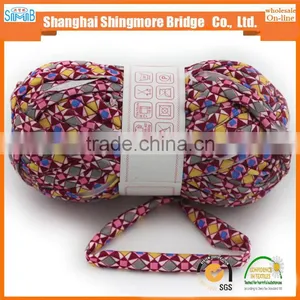 Online Shopping Knitting Yarns China Supplier Best Wholesale Oeko Tex Certified Polyester Fabric Printed t Shirt Yarn Crochet thumbnail-6