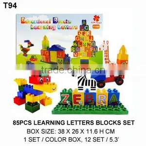 113pcs Wisdom PE Blowing Building Block With Bucket Set thumbnail-2