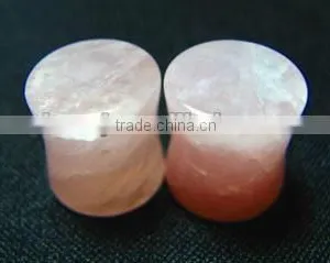 Double Flare Classic Design Cool Stone Ear Plug thumbnail-1