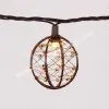 Garden Decor Light-Decorative Beaded Copper Wire Ball String Light 10ct thumbnail-1