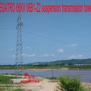 MEGATRO 66KV 06B1-Z2 Suspension Transmission Tower thumbnail-2