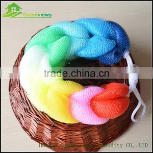 Wholesale Net Mesh Bath Sponge Long Shower Puff Body Back Scrubber Sponge Cleaning thumbnail-6