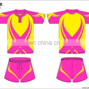 2016 Low Quantity Customized Dryfit Rugby Jersey thumbnail-2
