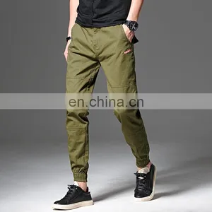 Summer Good Quality Hot Selling Casual Custom Cotton Wholesale Mens Chino Pants Trousers Direct Factory thumbnail-1