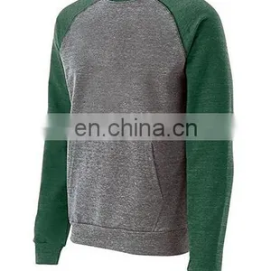 2017 Fashion Designed Casual Crewneck Sweatshirts Wholesale Raglan Sweatshirts for Men thumbnail-1