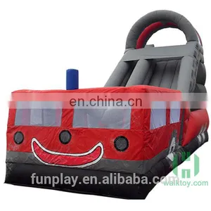 HI Hot Custom PVC Car Kids Inflatable Slide Bouncy for Sale thumbnail-2