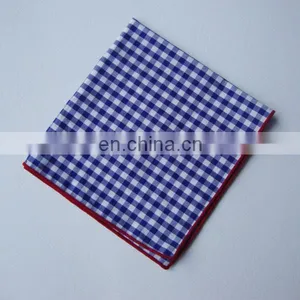 100% Cotton Pocket Square Gingham Design thumbnail-1