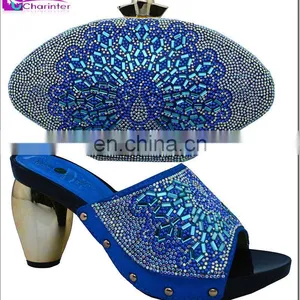 Africa Women Shoes High Heel Shoes Matching With Bag BCH-11 thumbnail-5