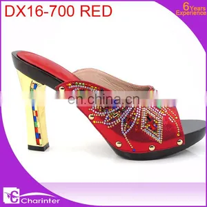 Beautiful Ladies Shoes Slipper High Heel Ladies Shoes Wholesale Italian Ladies Shoes thumbnail-6
