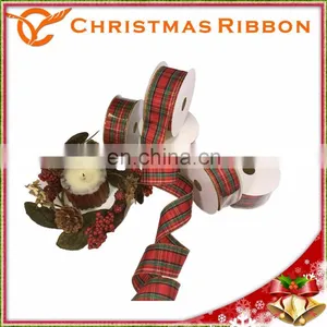 Elegant 1.5" X 10y Plaid Christmas Ribbon Are Available thumbnail-6