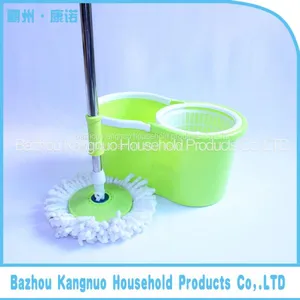 Hot Sales Easy Wring Spin Mop and Bucket System With 2 Mop Heads for Cleaning thumbnail-3
