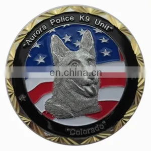 2014 Hot Sale Die Casting Custom Military Souvenir Challenge Coin thumbnail-1