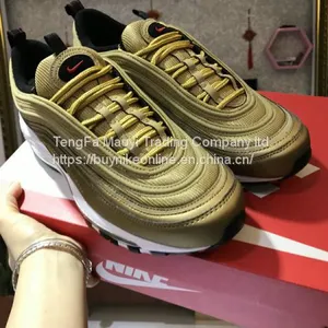 NIKE AIR MAX 97 Metallic Gold Cheap Nike Shoes From China thumbnail-3